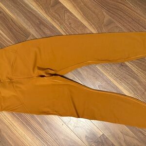 lululemon athletica Orange Leggings